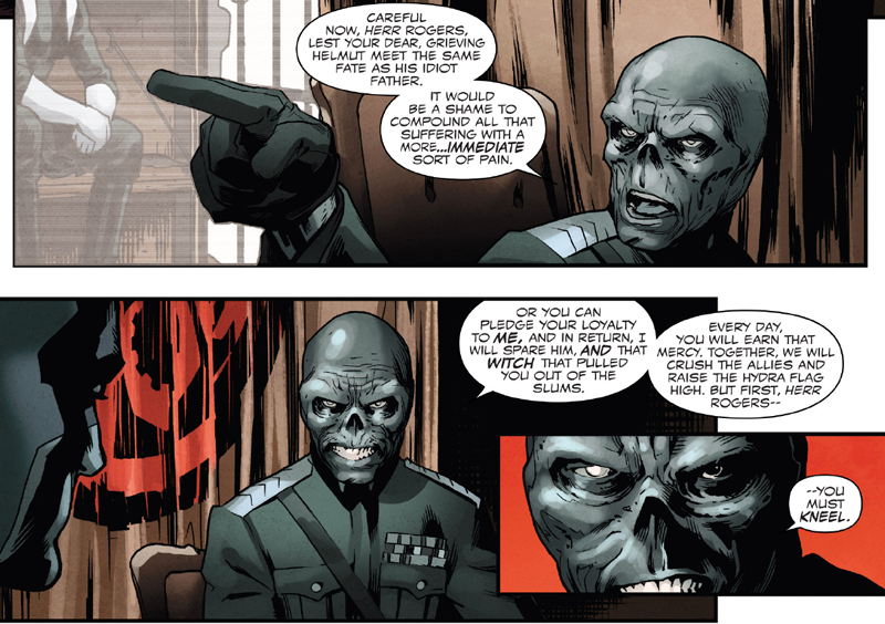 Illustration for article titled Steve Rogers Just Made the First Major Move of Secret Empire